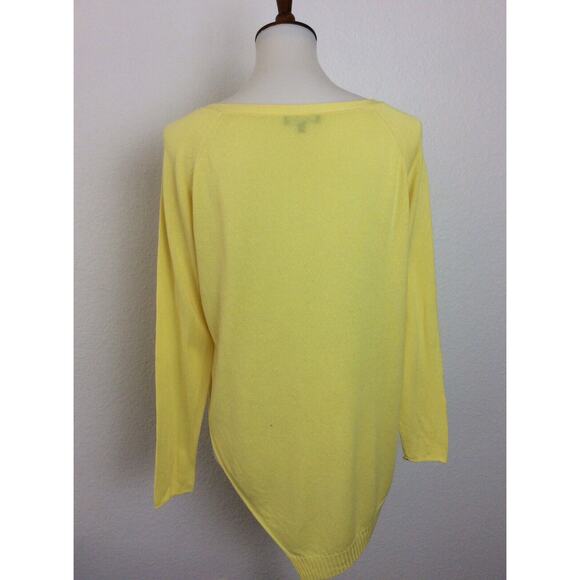 Lafayette 148 New York Pullover Sweater Asymmetric FLAW - Picture 5 of 10